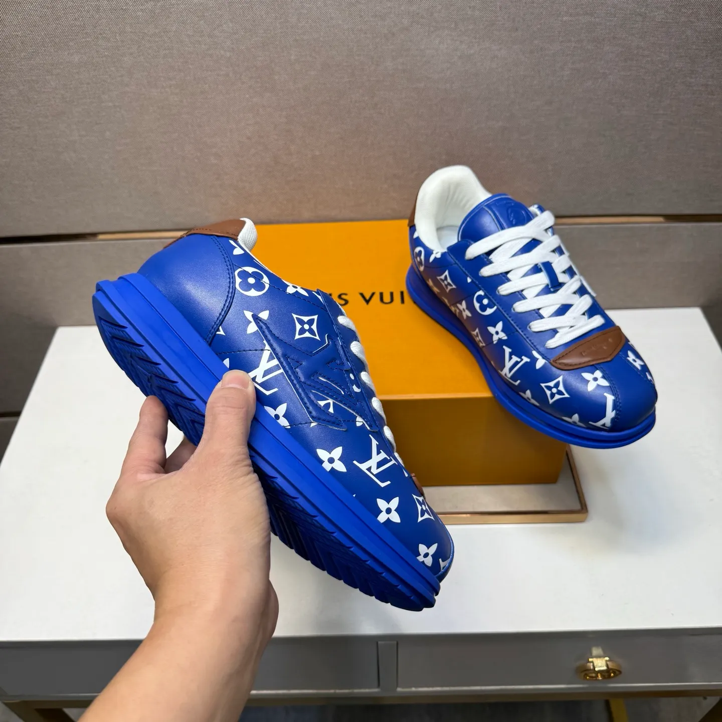 Men's men's shoes 💰pp560 [LV～] Men's casual shoes 2025z cabinet sales simultaneously 🔶Size: 38-44 #️⃣ 🔷4 colors🔜The upper is made of multi-material splicing➕Mesh lining, comfortable and breathable, sole: original comfortable and wear-resistant outsole, ⚠️real thing📱photographed🎬real thing is better📢📢📢